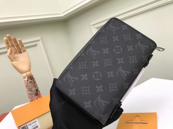 Louis Vuitton Super Functional Zippy XL Wallet - Black - Image 5