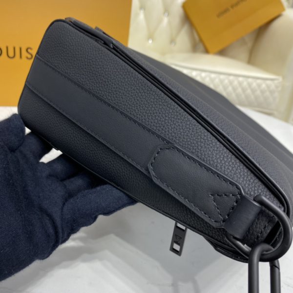 Louis Vuitton AEROGRAM Messenger Bag – Black - Image 3