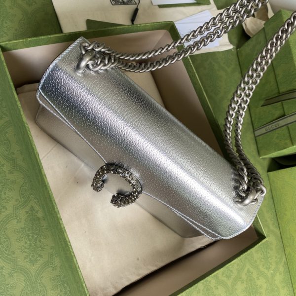 Gucci Dionysus Shoulder Bag - Silver - Image 3