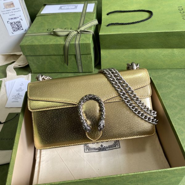 Gucci Dionysus Shoulder Bag - Golden