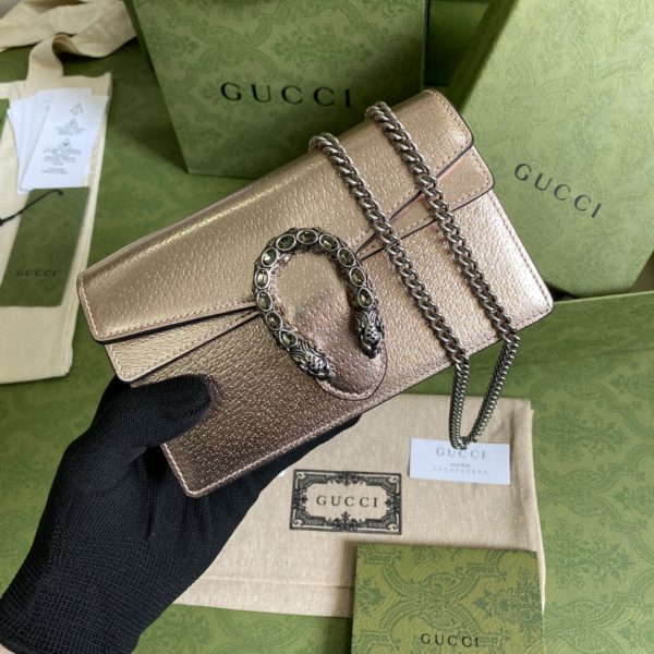 Gucci Dionysus Super Mini Bag - Rose Gold