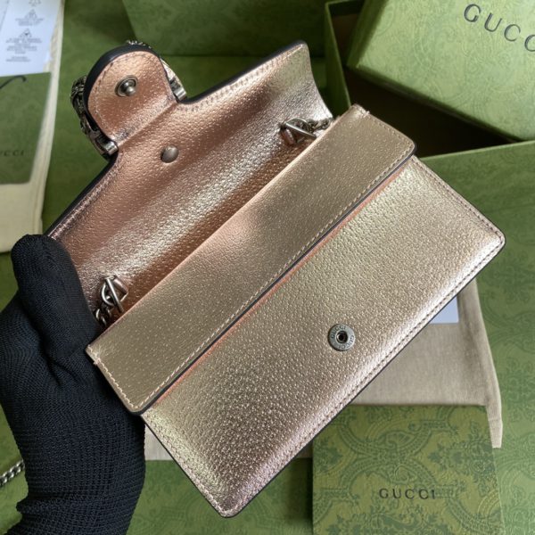 Gucci Dionysus Super Mini Bag - Rose Gold - Image 3