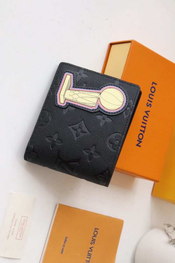 Louis Vuitton LVXNBA Multiple Wallet - Black - Image 5