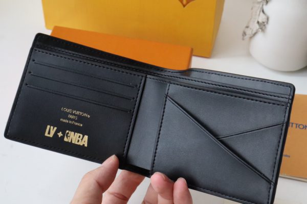 Louis Vuitton LVXNBA Multiple Wallet - Black - Image 3
