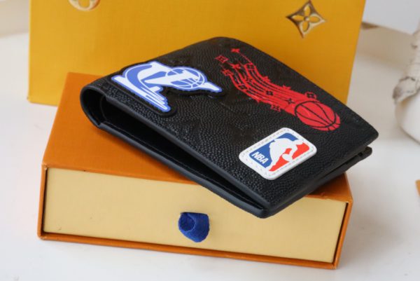 Louis Vuitton LVXNBA Multiple Wallet - Black - Image 4
