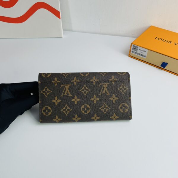 Louis Vuitton Monogram Canvas Envelope Wallet - Brown - Image 4