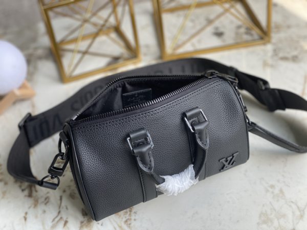 Louis Vuitton Virgil Abloh Speedy Pillow Bag - Black - Image 4