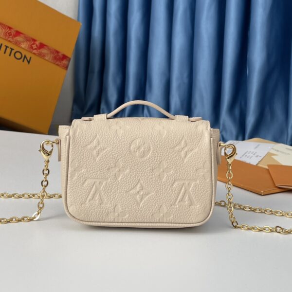 Louis Vuitton Micro Métis Chain Bag - White - Image 5