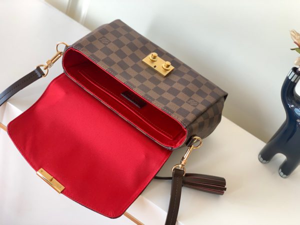 Louis Vuitton Damier Ebene Croisette Handbag - Image 2