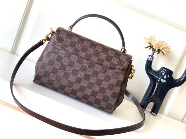 Louis Vuitton Damier Ebene Croisette Handbag - Image 4