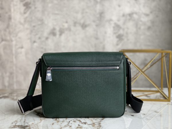 Louis Vuitton District Small Messenger Cross Pattern Bag - Green - Image 3