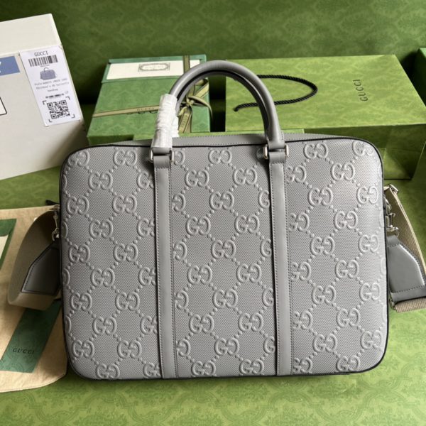 Gucci Double-Handle Briefcase Shoulder Bag