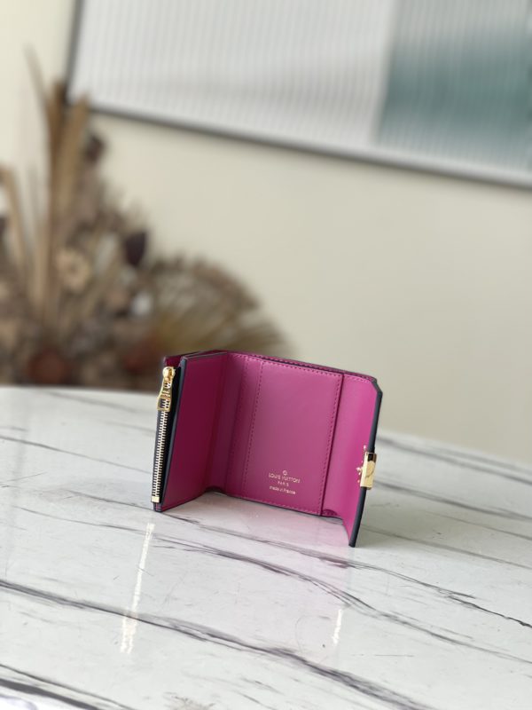 Louis Vuitton Capucines Mini Wallet - Black - Image 3