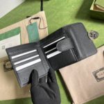 Gucci GG Marmont Wrestled Cowhide Short Pouch - Black - Image 4