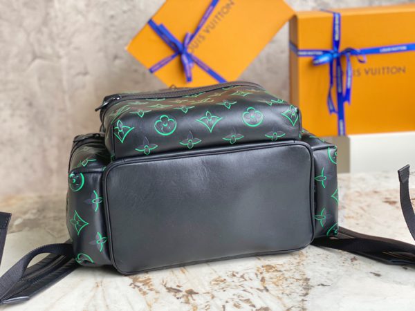 Louis Vuitton Discovery Monogram Backpack in Black - Image 3