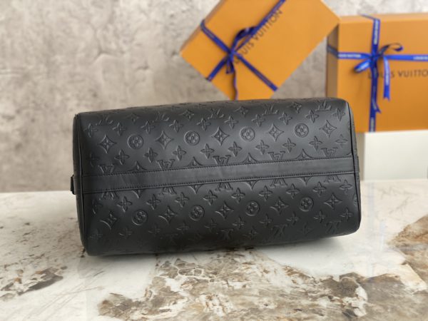 Louis Vuitton Speedy 40 Travel Handbag - Black - Image 3