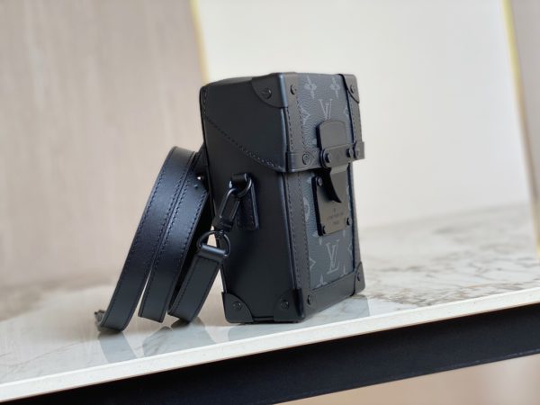 Louis Vuitton VERTICAL TRUNK Men's Mini Handbag - Black - Image 5