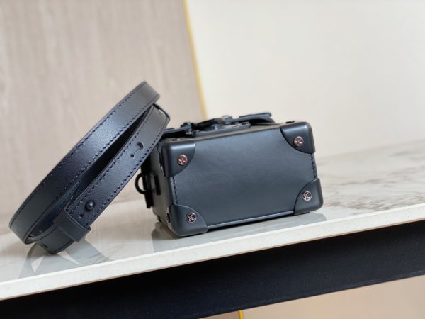 Louis Vuitton VERTICAL TRUNK Men's Mini Handbag - Black - Image 4