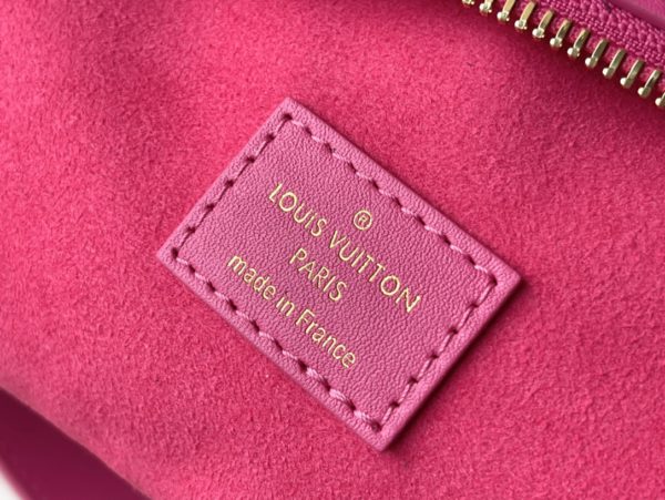 Louis Vuitton Full Suitcase Leather Bag - Rose Red - Image 8