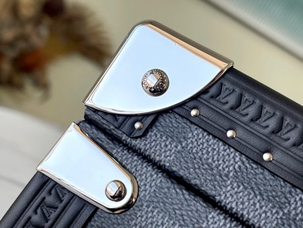 Louis Vuitton Heiger Grey 8-Piece Watch Case - Image 5