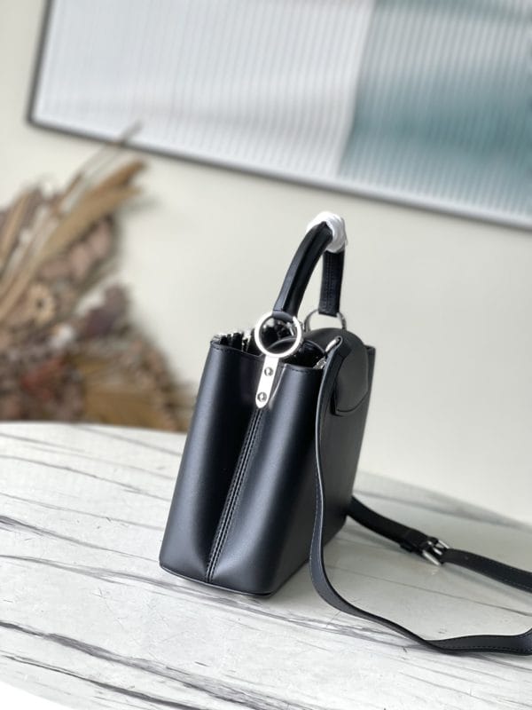 Louis Vuitton Plain Silver Buckle Trumpets - Black - Image 4