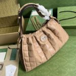 Gucci Deco  Medium Quilted Tote Bag - Pink - Image 4