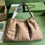 Gucci Deco  Medium Quilted Tote Bag - Pink - Image 5