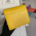 Hermes Pig Nose Bag - Amber Gold - Image 5