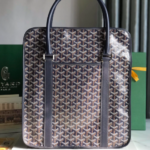 Goyard Bourgogne Vertical Briefcase Handbag - Blue