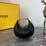 Fendi Praphy Underarm Mini Bag - Black