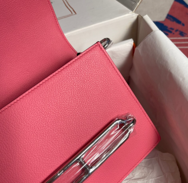 Hermes Pig Nose Bag - Pink - Image 3