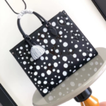 Louis Vuitton Medium-Sized LV x YK OnTheGo Handbag - Black