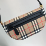 Burberry Classic Plaid Check Small Bag - Black