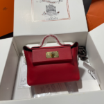 Hermes Mini2424 Handbag - Red