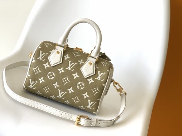 Louis Vuitton Bandoulière 20 Speedy Pillow Handbag - Gray - Image 4