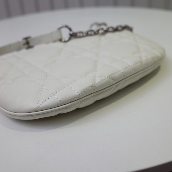Dior Caro Tulip Handbag - White - Image 2