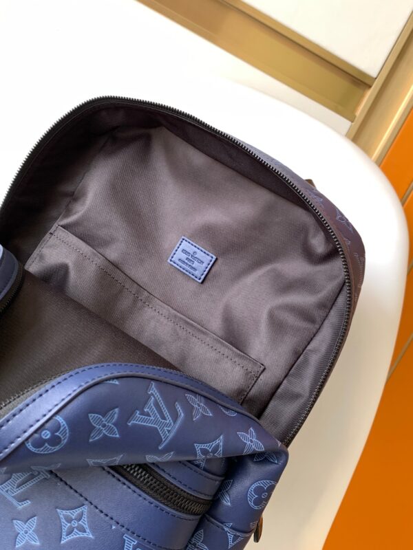 Louis Vuitton Sprinter Monogram Backpack - Blue - Image 2