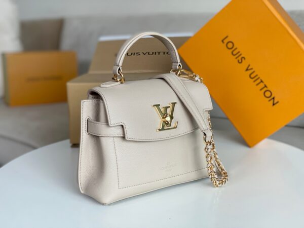Louis Vuitton Lockme Ever Mini Handbag - White - Image 5