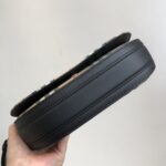 Burberry Classic Plaid Check Small Bag - Black - Image 3