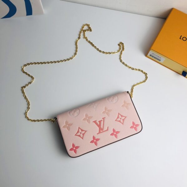 Louis Vuitton Félicie Pochette Chain Bag - Pink - Image 5