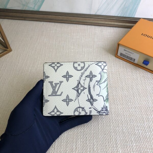 Louis Vuitton Monogram canvas Practical Multiple Wallet - White - Image 5