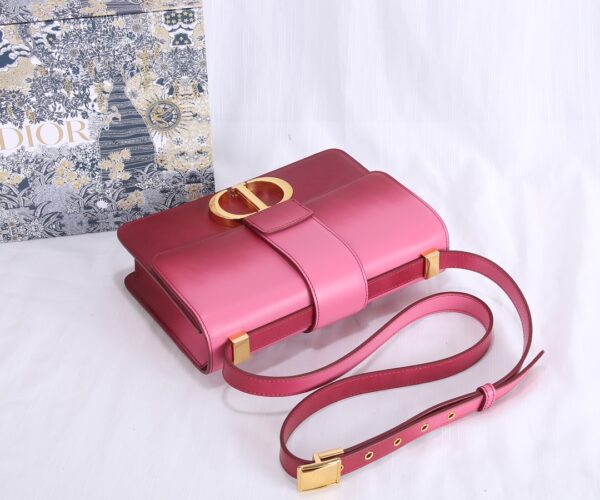 Dior Montaigne Gradient Color Bag - Pink - Image 4