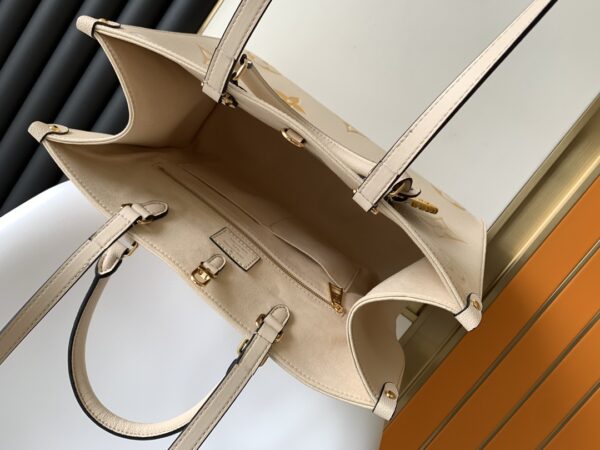 Louis Vuitton OnTheGo Medium Tote Bag - Vanilla Yellow - Image 2