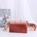 Di0r 30 Montaigne Small Gradient Color Box Bag - Red - Image 5