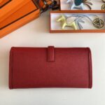 Hermes Jige Elan Sheepskin Lining Bag - Red - Image 4