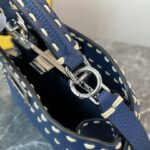 Fendi Signature Peekaboo I See U Small Bag - Blue - Image 4
