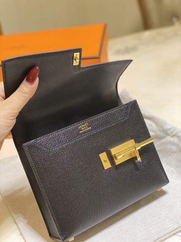 Hermes Verrou Handbag - Black - Image 2