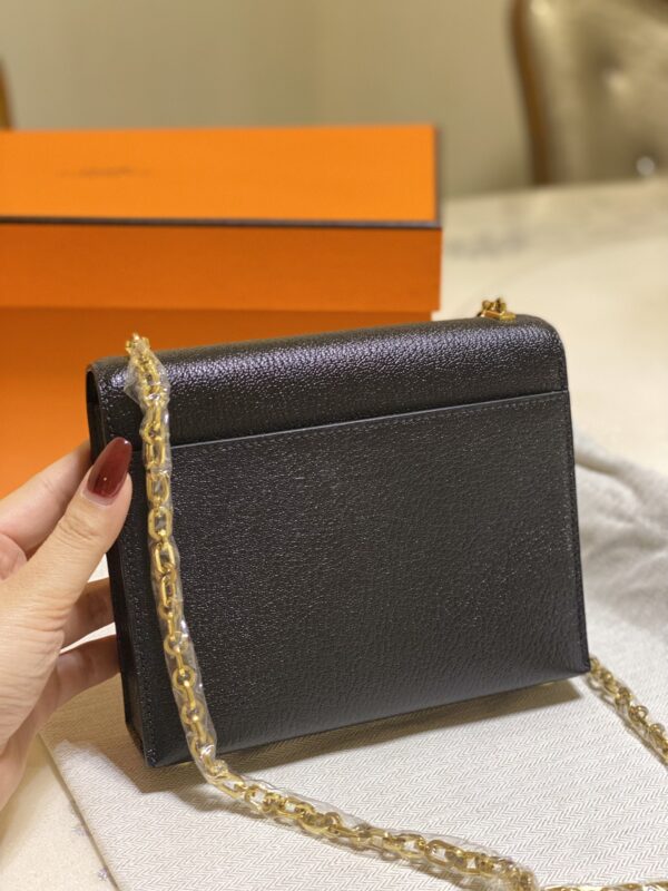 Hermes Verrou Handbag - Black - Image 3