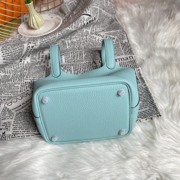 Hermes Picotin 18 Vegetable Basket Handbag - Macron Blue - Image 2