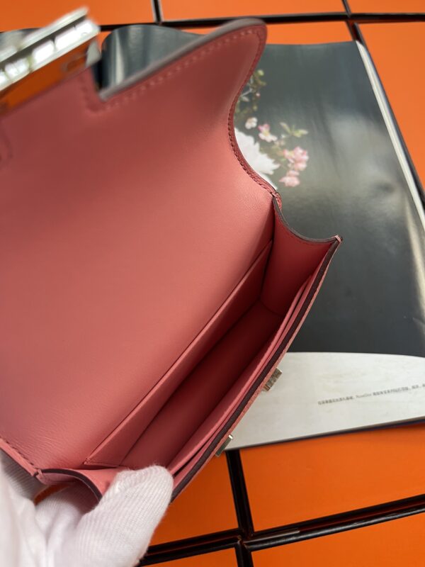 Hermes Mini Stewardess Handbag - Milkshake Powder - Image 3